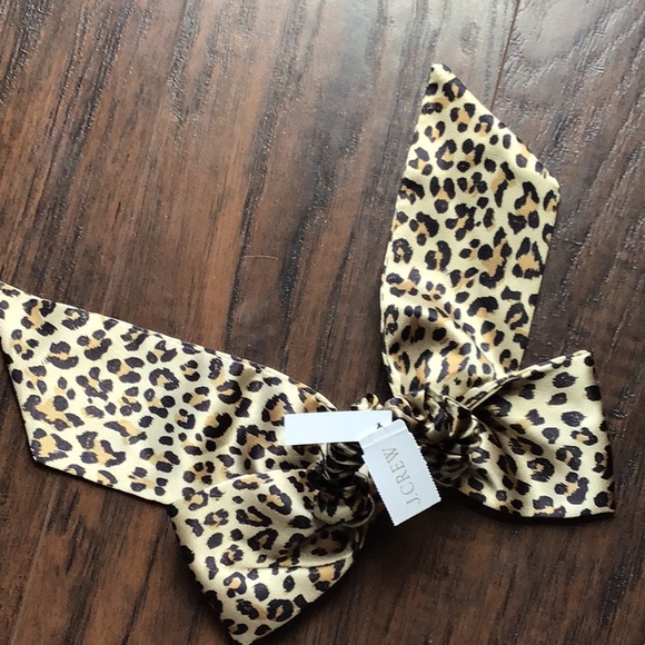JCrew Satin Scrunchie Tie - Picture 2 of 3